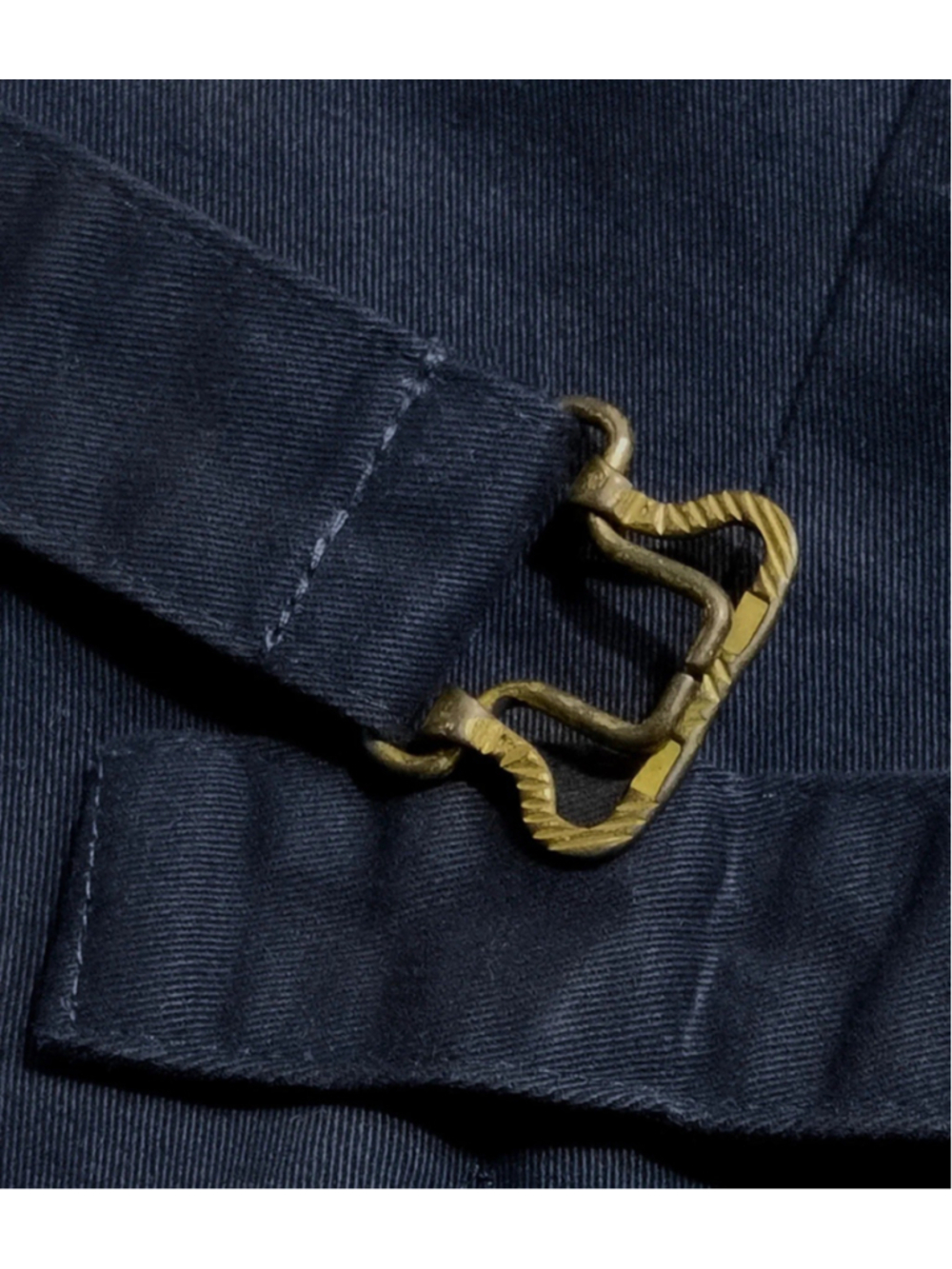 Annual Ring 1920s Indigo Corduroy Work Vest Navy Color Size L - Picture 8 of 14